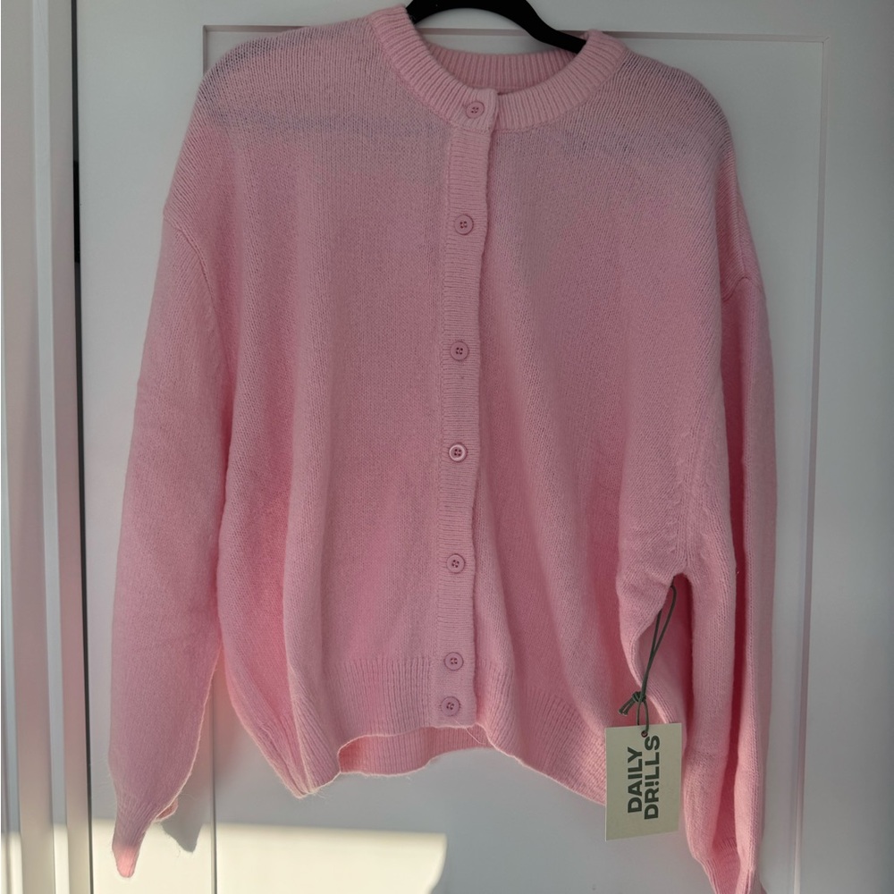 Daily Drills button up sweater